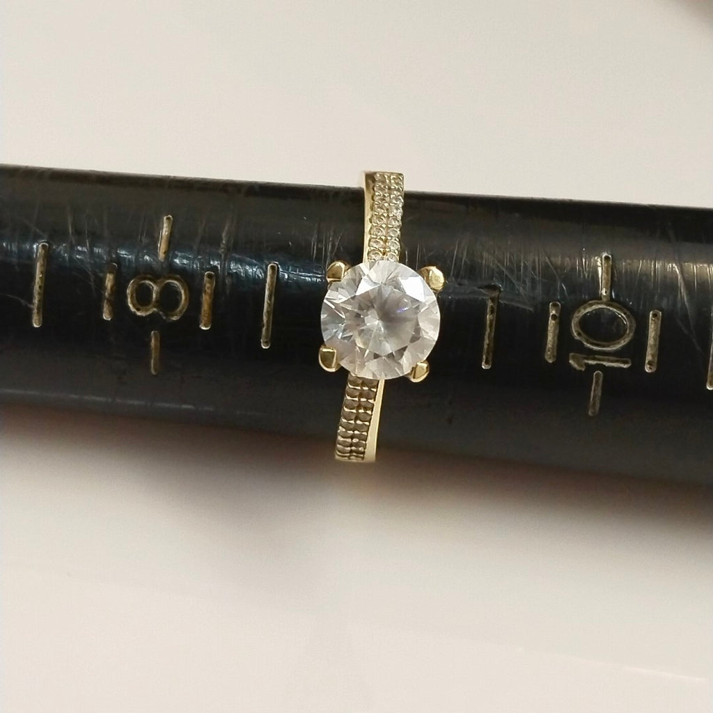 ANILLO ORO 10 K 2,80 GRMS (SEMINUEVO)