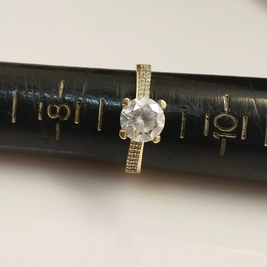 ANILLO ORO 10 K 2,80 GRMS (SEMINUEVO)