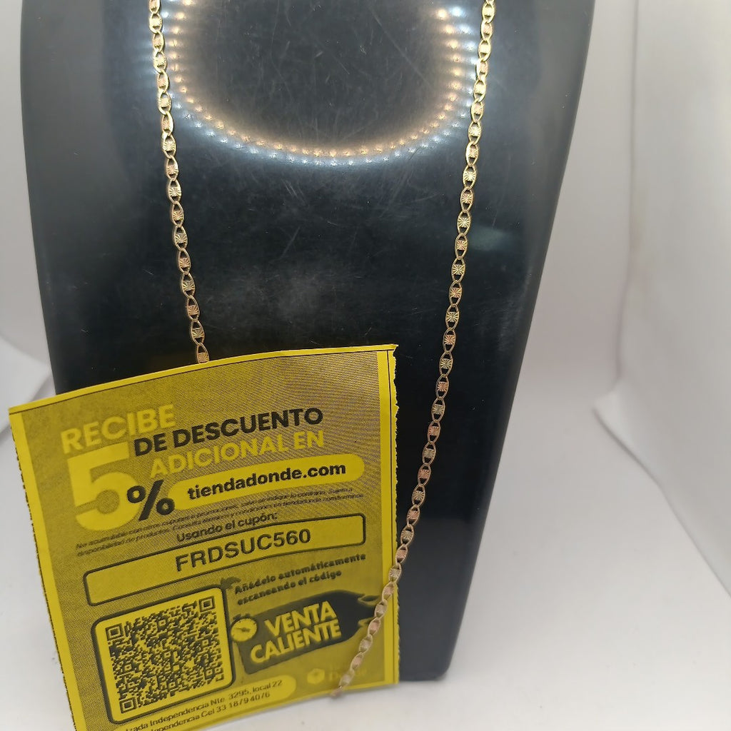 CADENA ORO 10 K 2.7 GRMS (SEMINUEVO)
