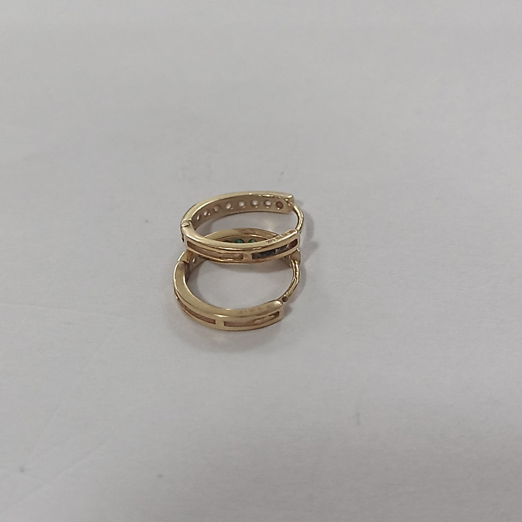 ARRACADAS PAR ORO 14 K 1,00 GRMS (SEMINUEVO)