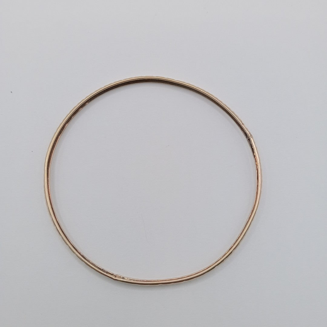 PULSERA RIGIDA ORO 10 K 3,50 GRMS (SEMINUEVO)