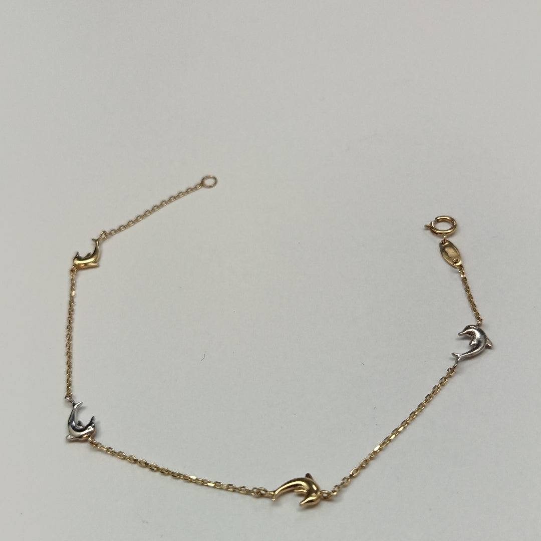 PULSERAS DAMA ORO 14K 1.6 (NUEVO)