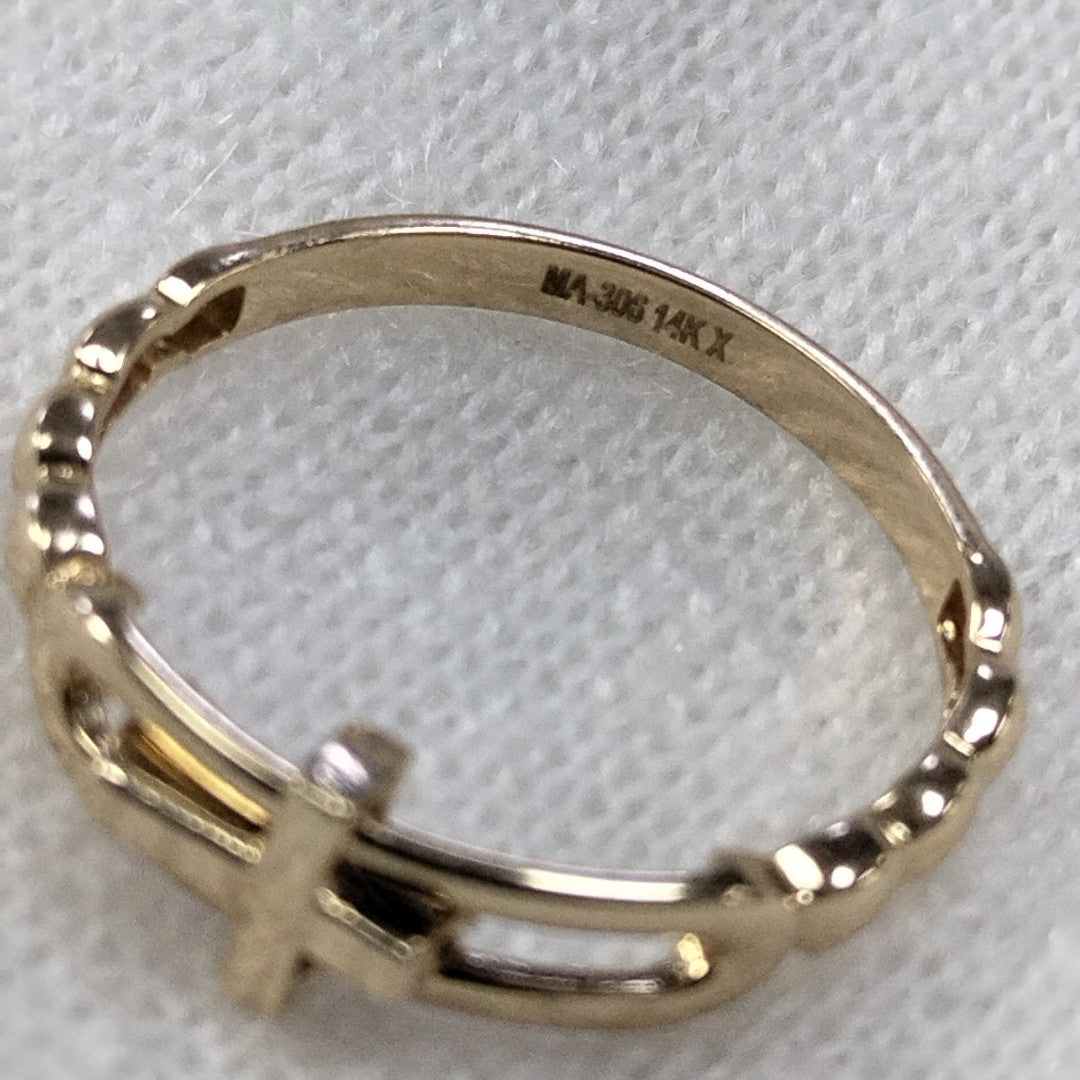 ANILLOS DAMA ORO 14K 2 (NUEVO)