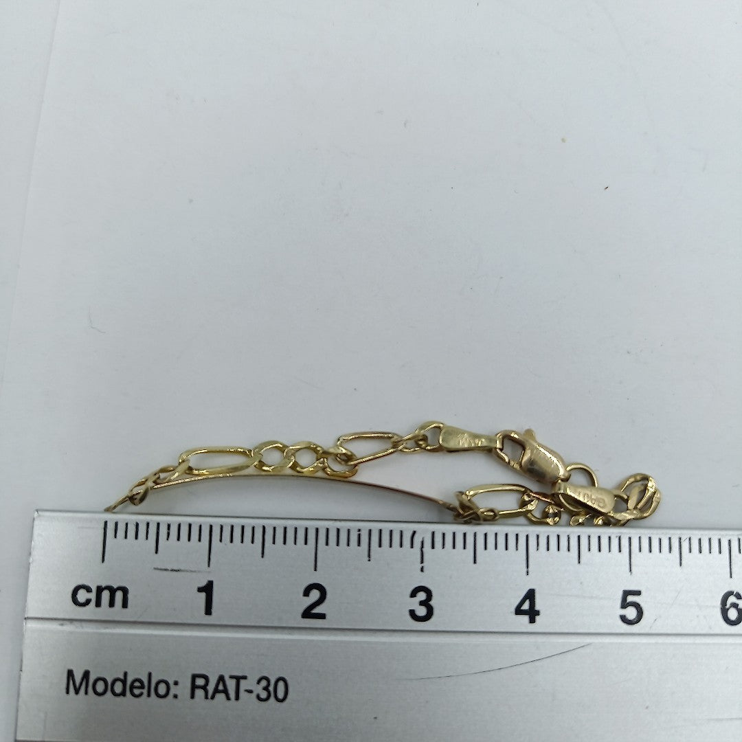 ESCLAVA ORO 10 K 1.9 GRMS (SEMINUEVO)