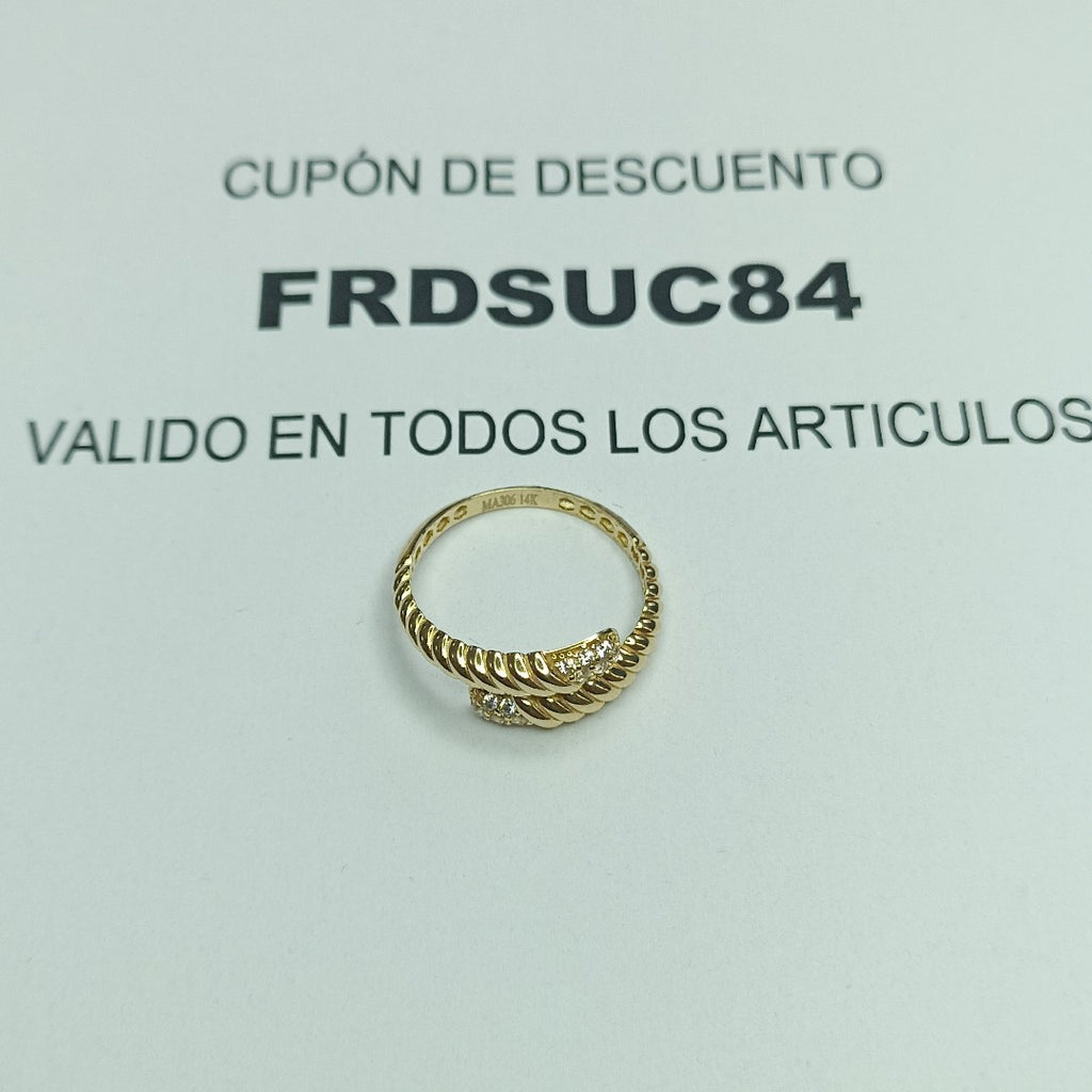 ANILLOS DAMA ORO 14K 1.7 (NUEVO)