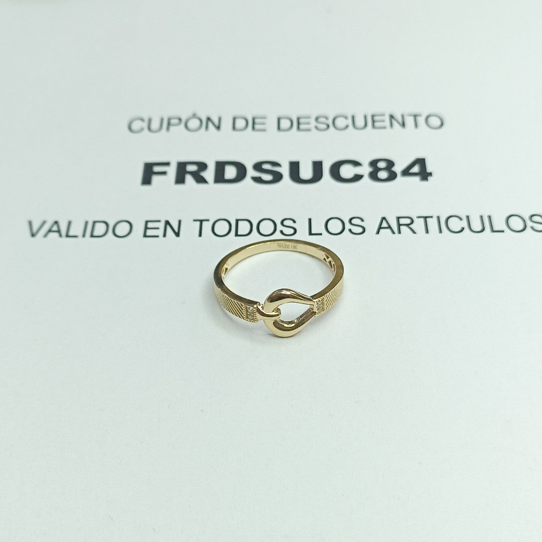 ANILLOS DAMA ORO 14K 1.6 (NUEVO)