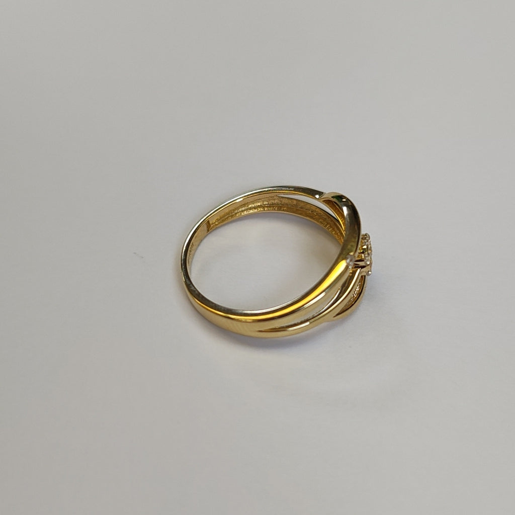 ANILLOS DAMA ORO 14K 2 (NUEVO)