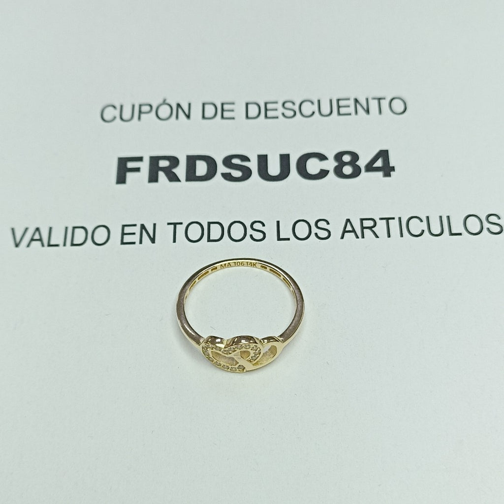 ANILLOS DAMA ORO 14K 1.5 (NUEVO)