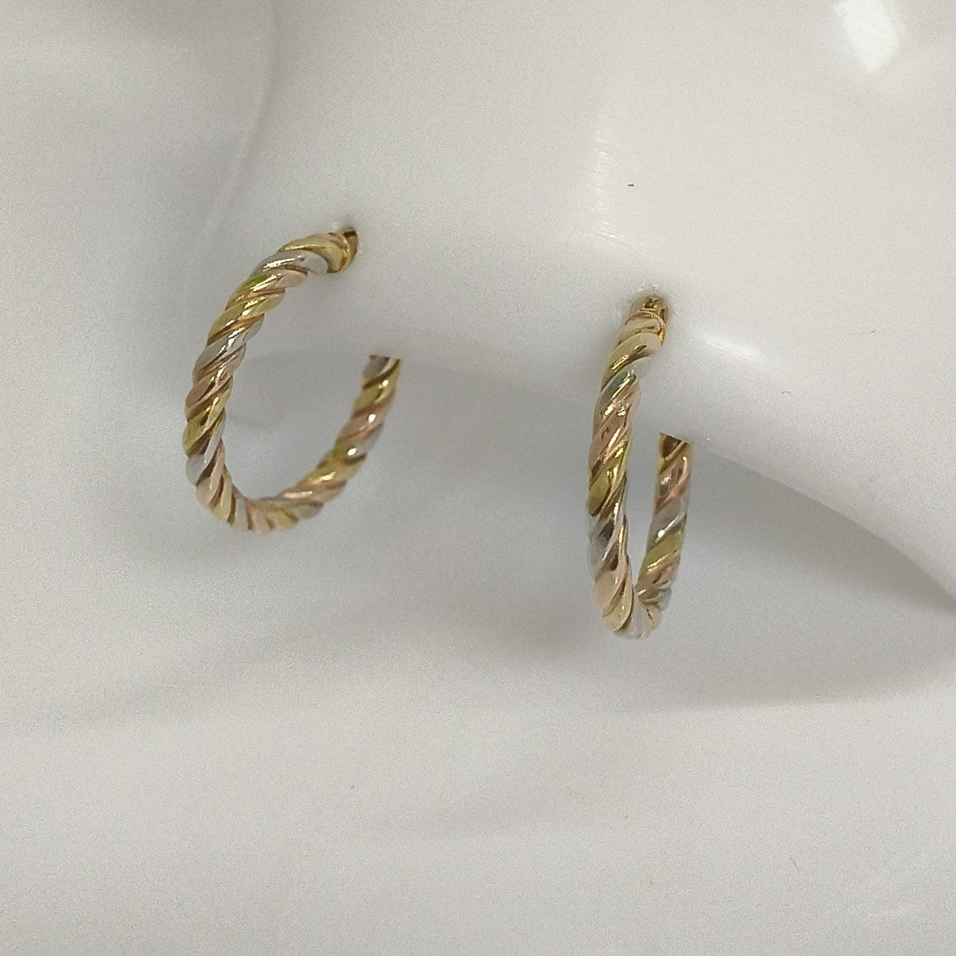 ARRACADAS ORO 14K 1.4 (NUEVO)