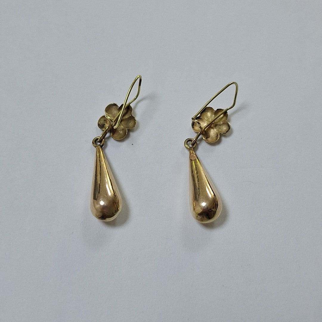 ARETES PAR ORO 14 K 2,60 GRMS (SEMINUEVO)