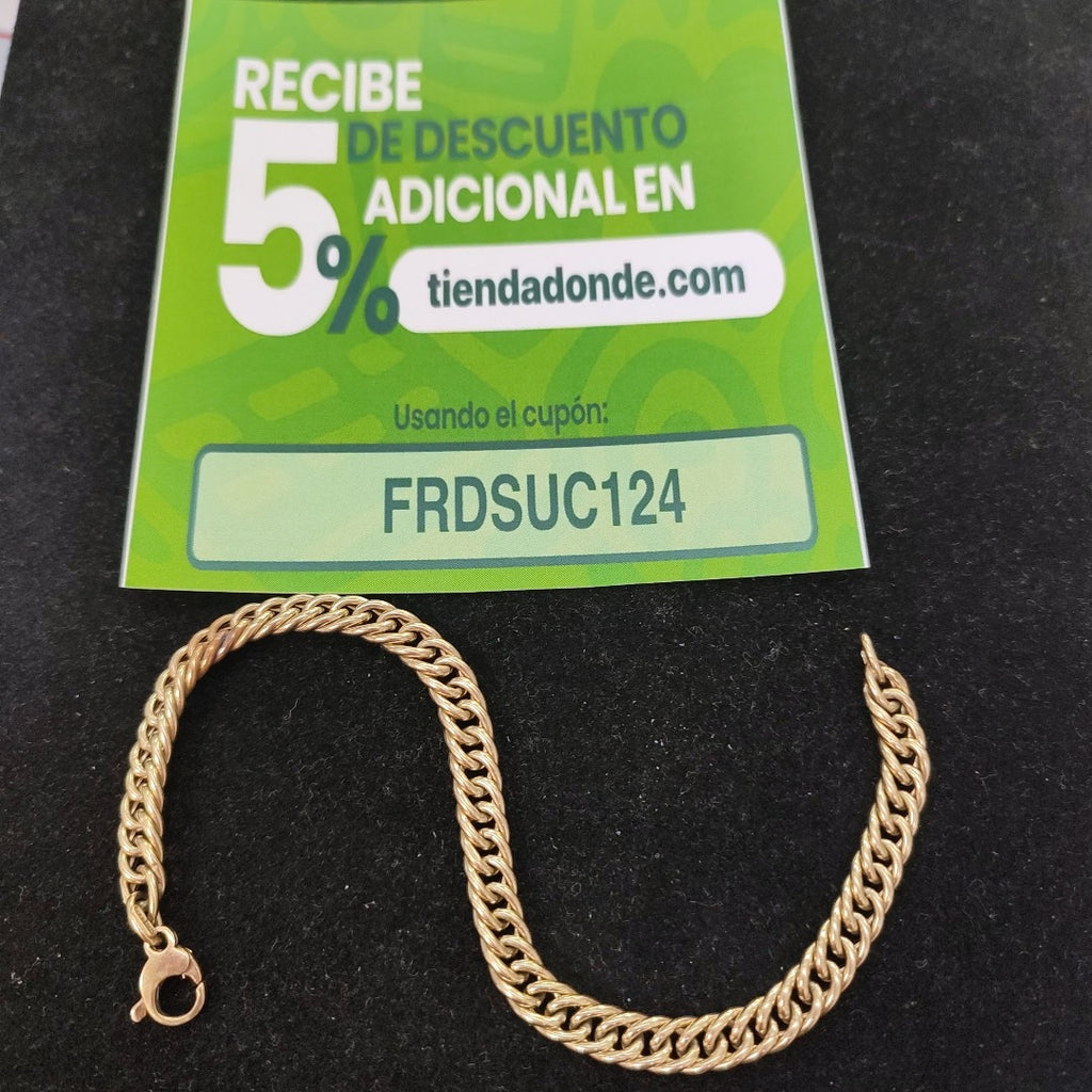 PULSERA ORO 14 K 5.8 GRMS (SEMINUEVO)