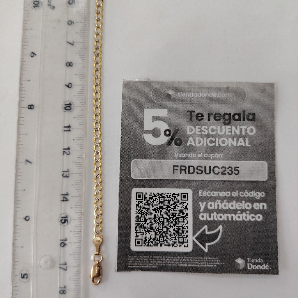 PULSERA ORO 10 K 2.9 GRMS (SEMINUEVO)