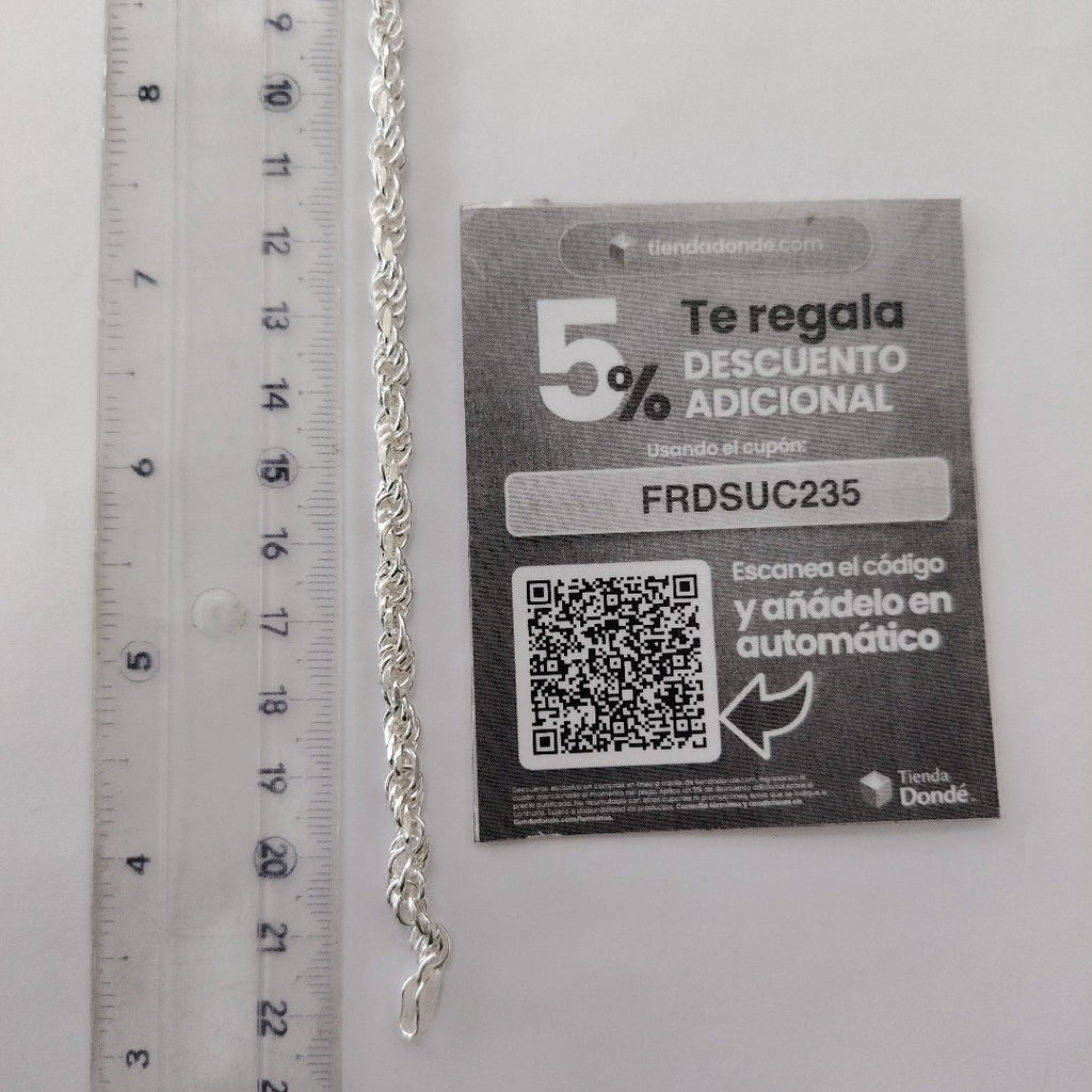 PULSERA PLATA 14.2 GRMS (SEMINUEVO)