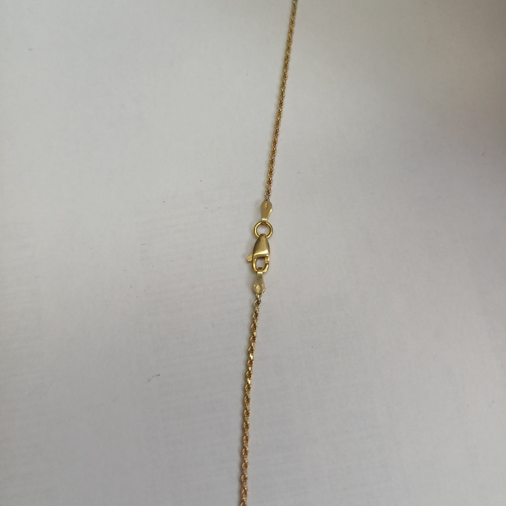 CADENA ORO, ORO COMBINADO 14 K 5.2 GRMS (SEMINUEVO)