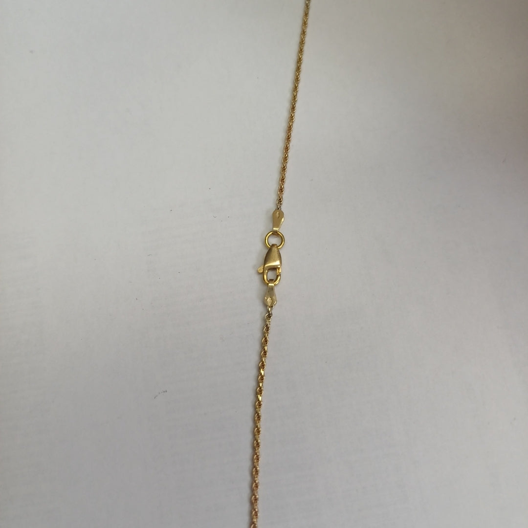CADENA ORO, ORO COMBINADO 14 K 5.2 GRMS (SEMINUEVO)