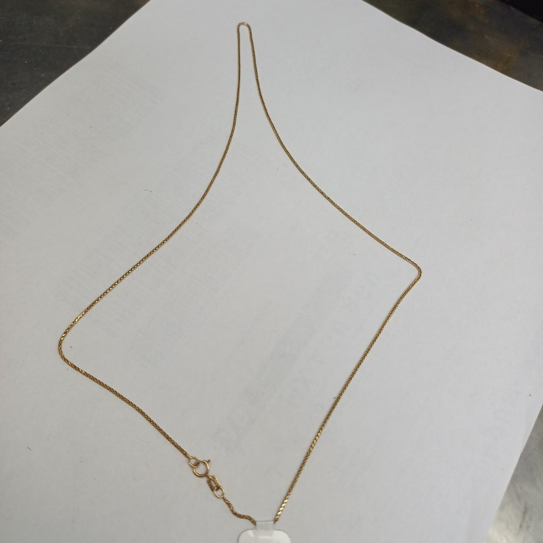 CADENA ORO 14 K 2.5 GRMS (SEMINUEVO)