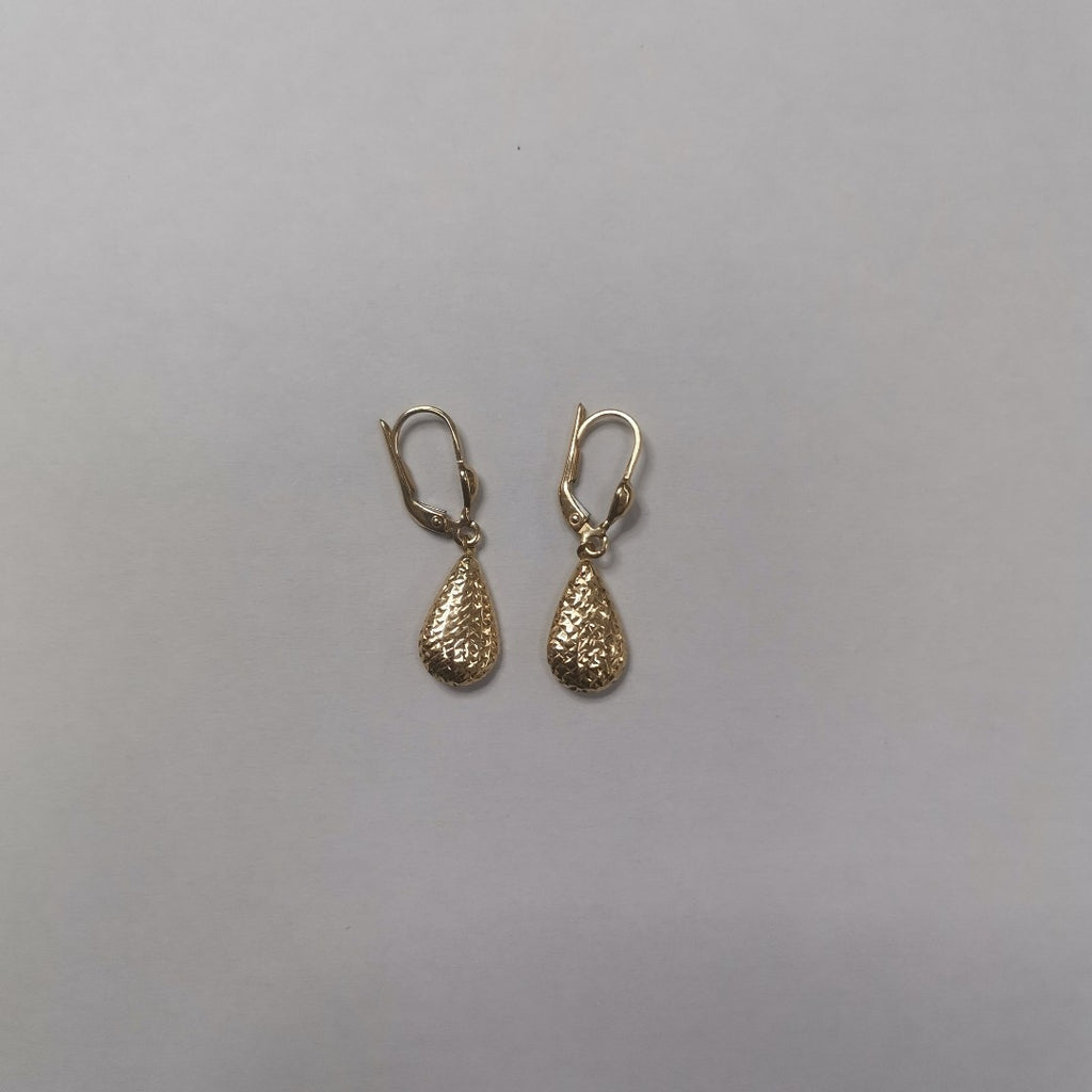 ARETES PAR ORO 14 K 1.9 GRMS (SEMINUEVO)