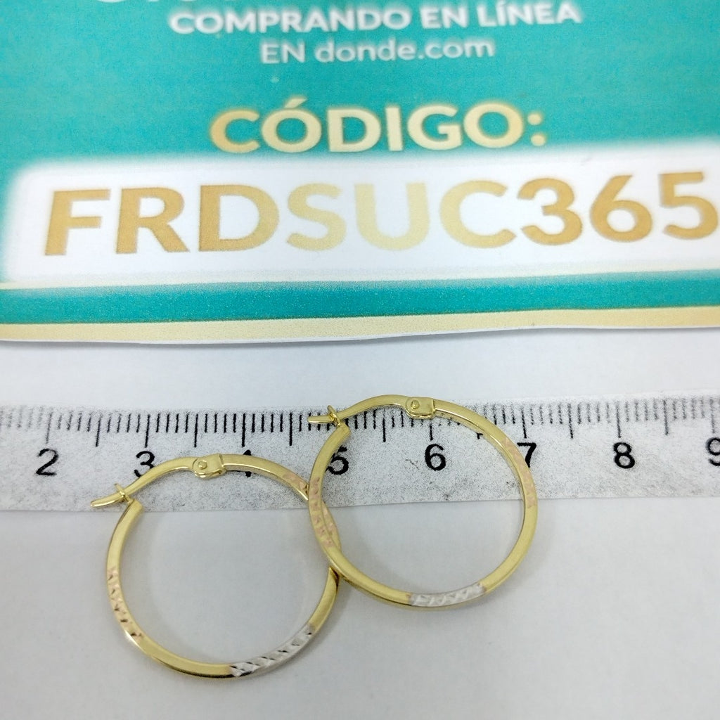 ARRACADAS ORO 14K 1.4 (NUEVO)