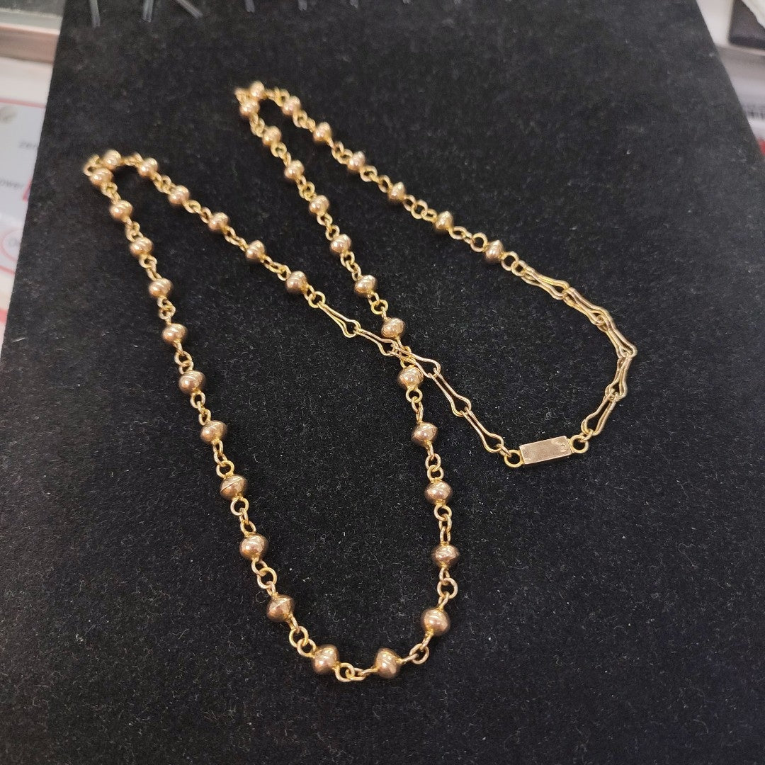 CADENA ORO 8 K 17.4 GRMS (SEMINUEVO)
