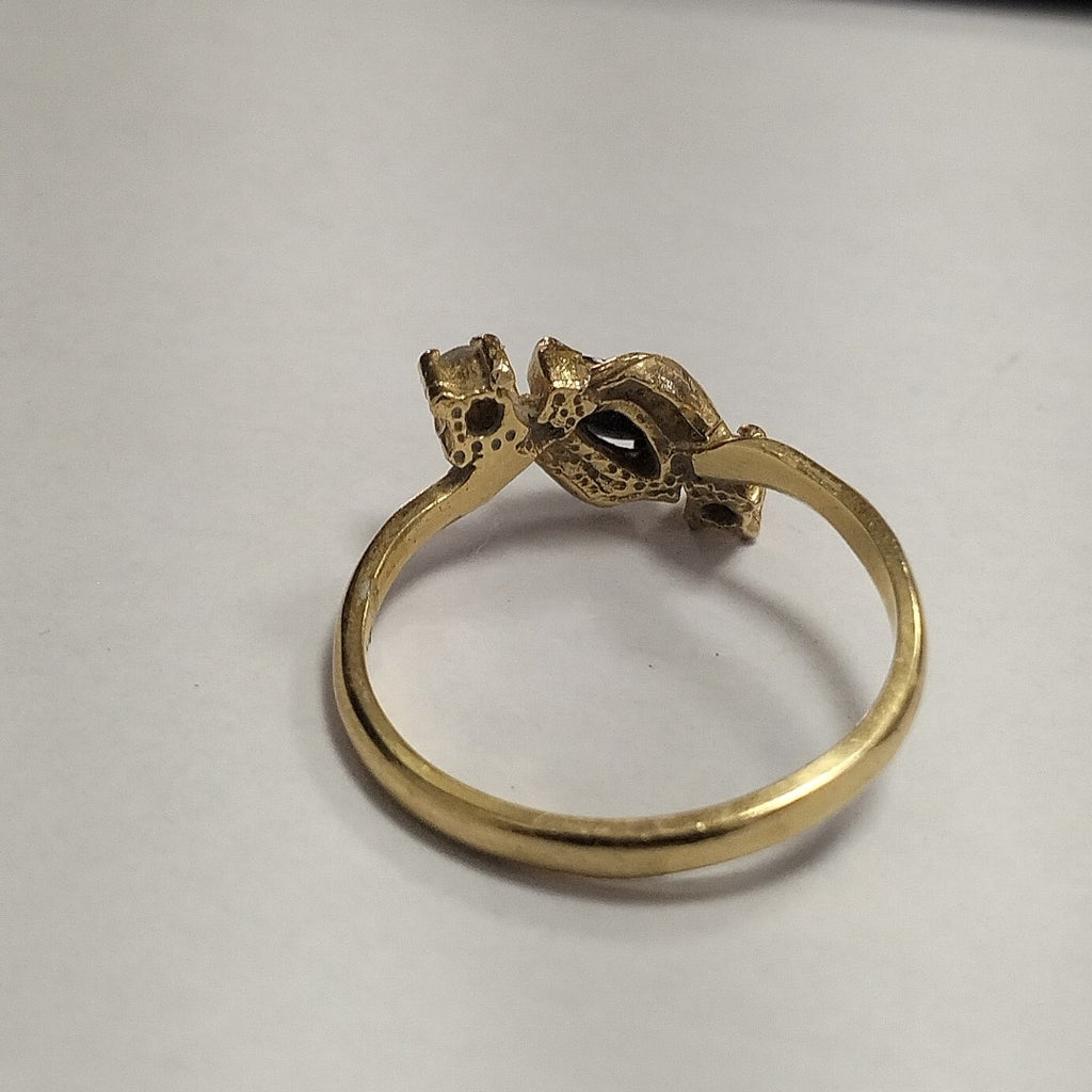 ANILLITO, SOLITARIO ORO 14 K 2.3 GRMS (SEMINUEVO)
