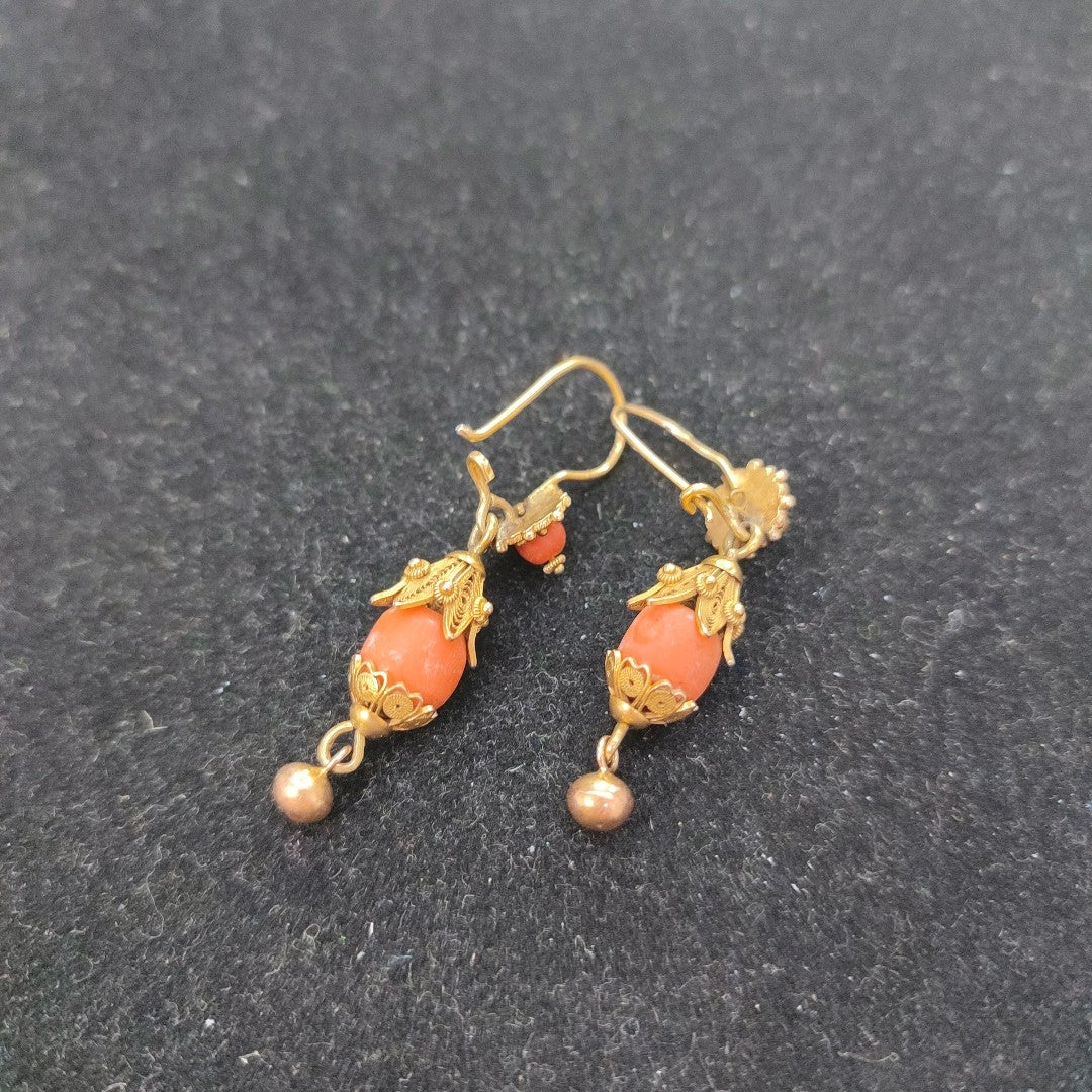 ARETES PAR ORO 10 K 5.1 GRMS (SEMINUEVO)