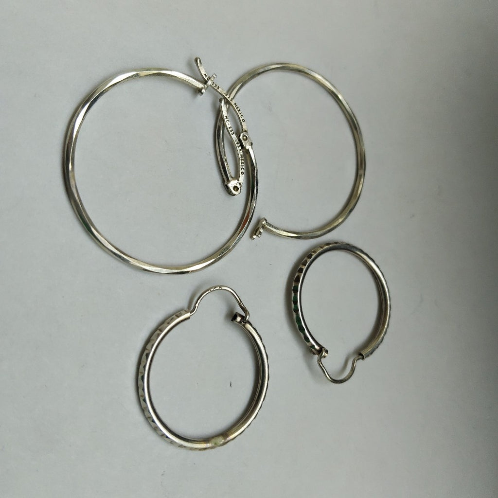 ARRACADAS PAR PLATA 3.8 GRMS (SEMINUEVO)