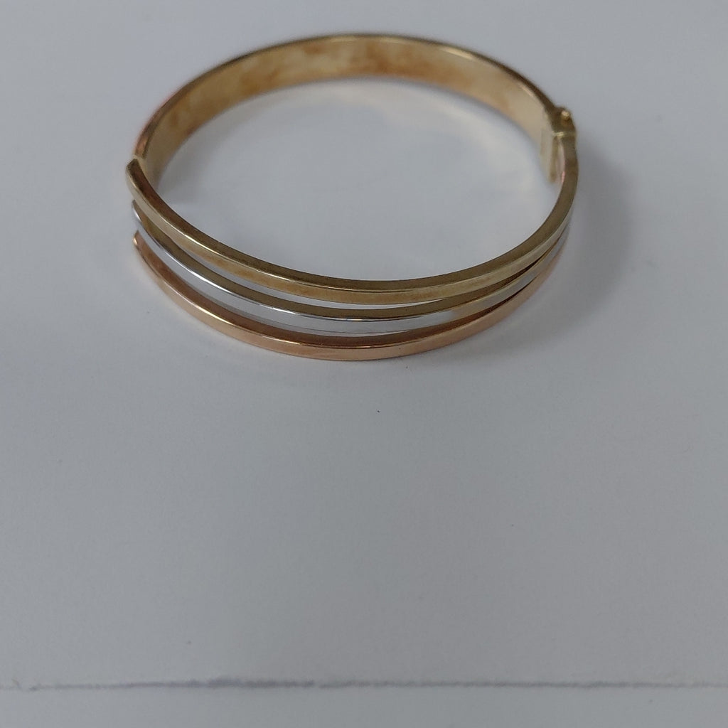BRAZALETE ORO, ORO COMBINADO 8 K 6.1 GRMS (SEMINUEVO)