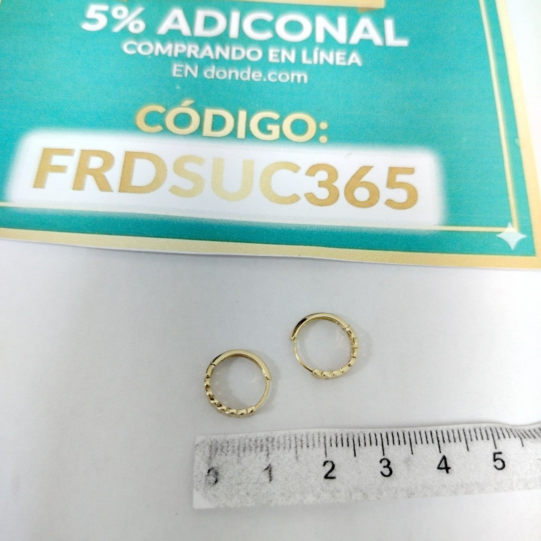 HUGGIES ORO 14K 1.2 (NUEVO)