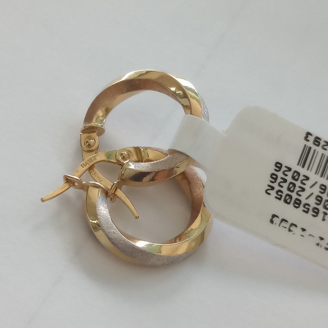 ARRACADAS PAR ORO 10 K 1.1 GRMS (SEMINUEVO)