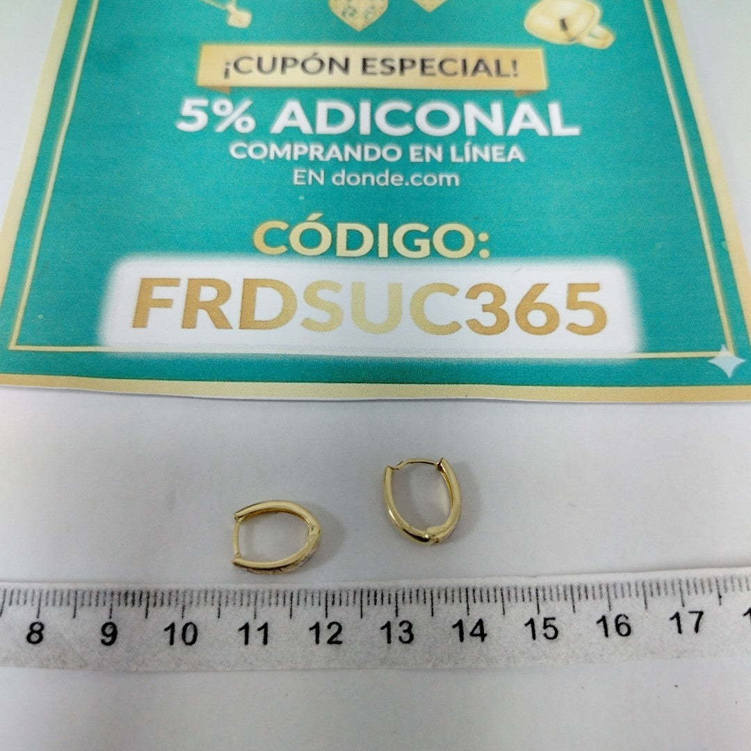 HUGGIES ORO 14K 1.1 (NUEVO)
