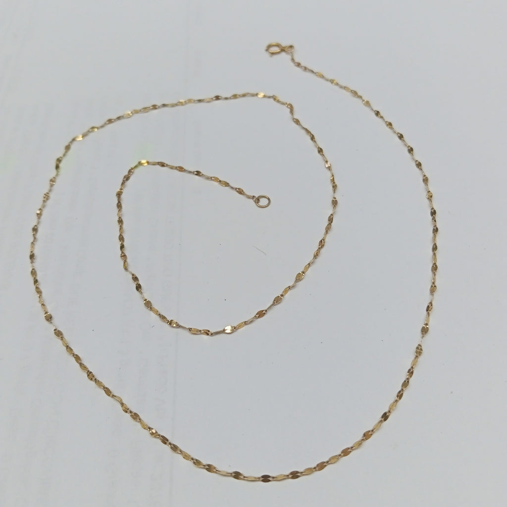 CADENA ORO 10 K 0.7 GRMS (SEMINUEVO)