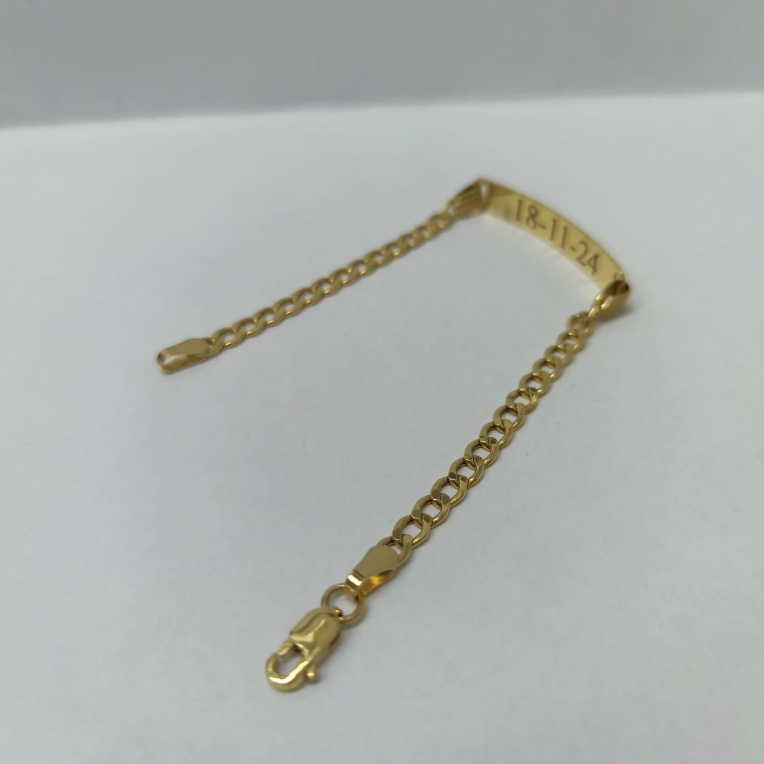 ESCLAVA ORO 10 K 2.2 GRMS (SEMINUEVO)
