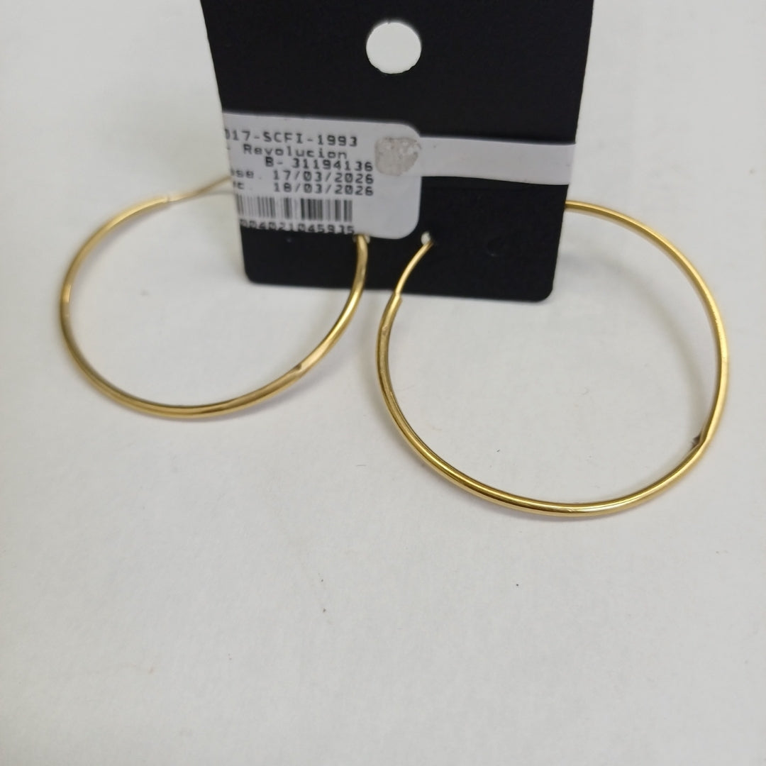 ARRACADAS PAR ORO 18 K 2.3 GRMS (SEMINUEVO)