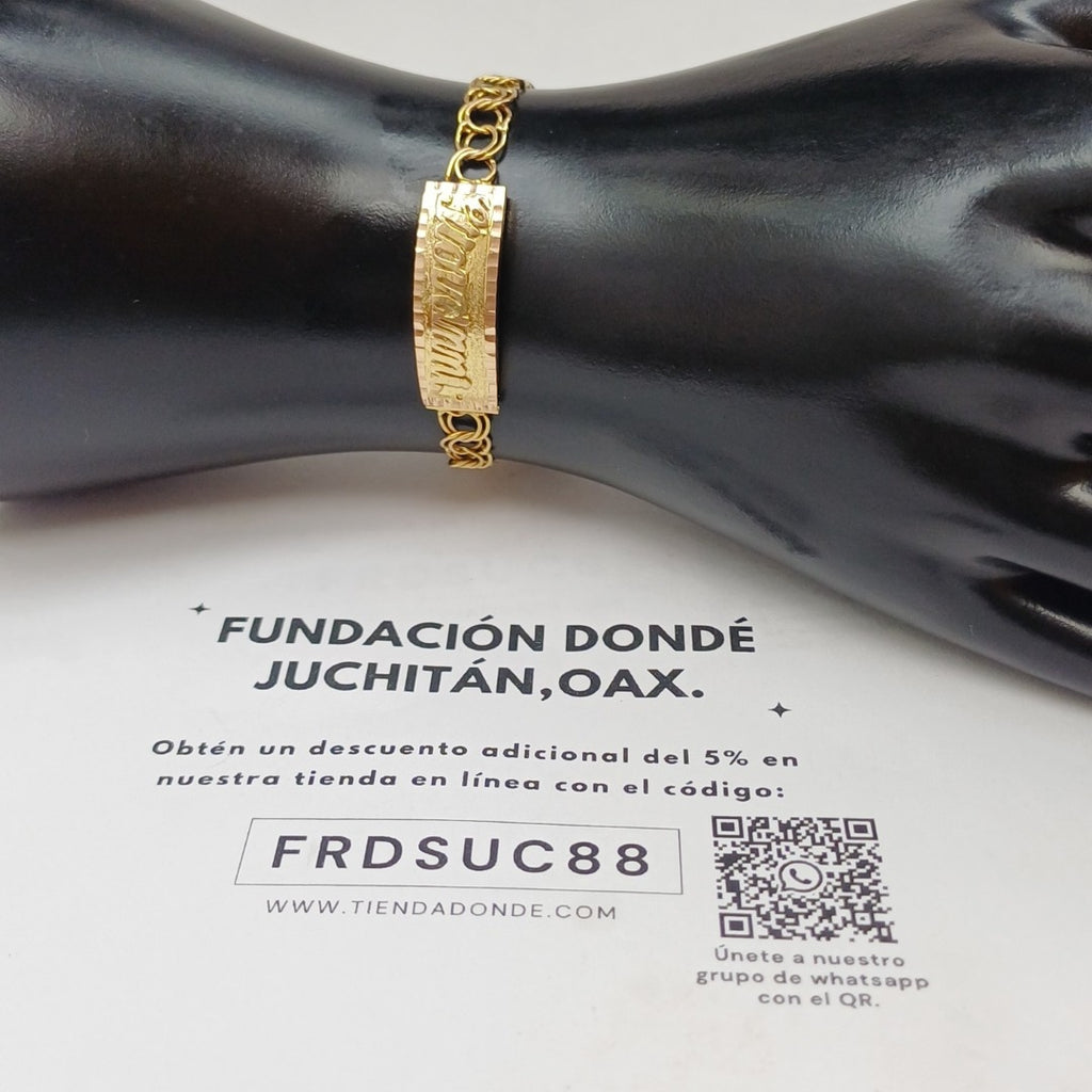 ESCLAVA ORO 10 K 5.2 GRMS (SEMINUEVO)