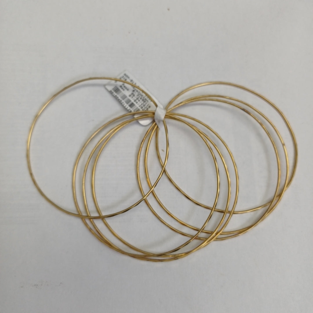 SEMANARIO DE PULSERAS ORO 14 K 17.3 GRMS (SEMINUEVO)