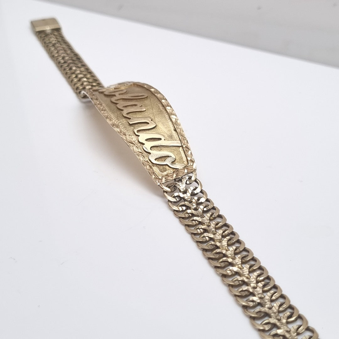ESCLAVA ORO 14 K 20.6 GRMS (SEMINUEVO)