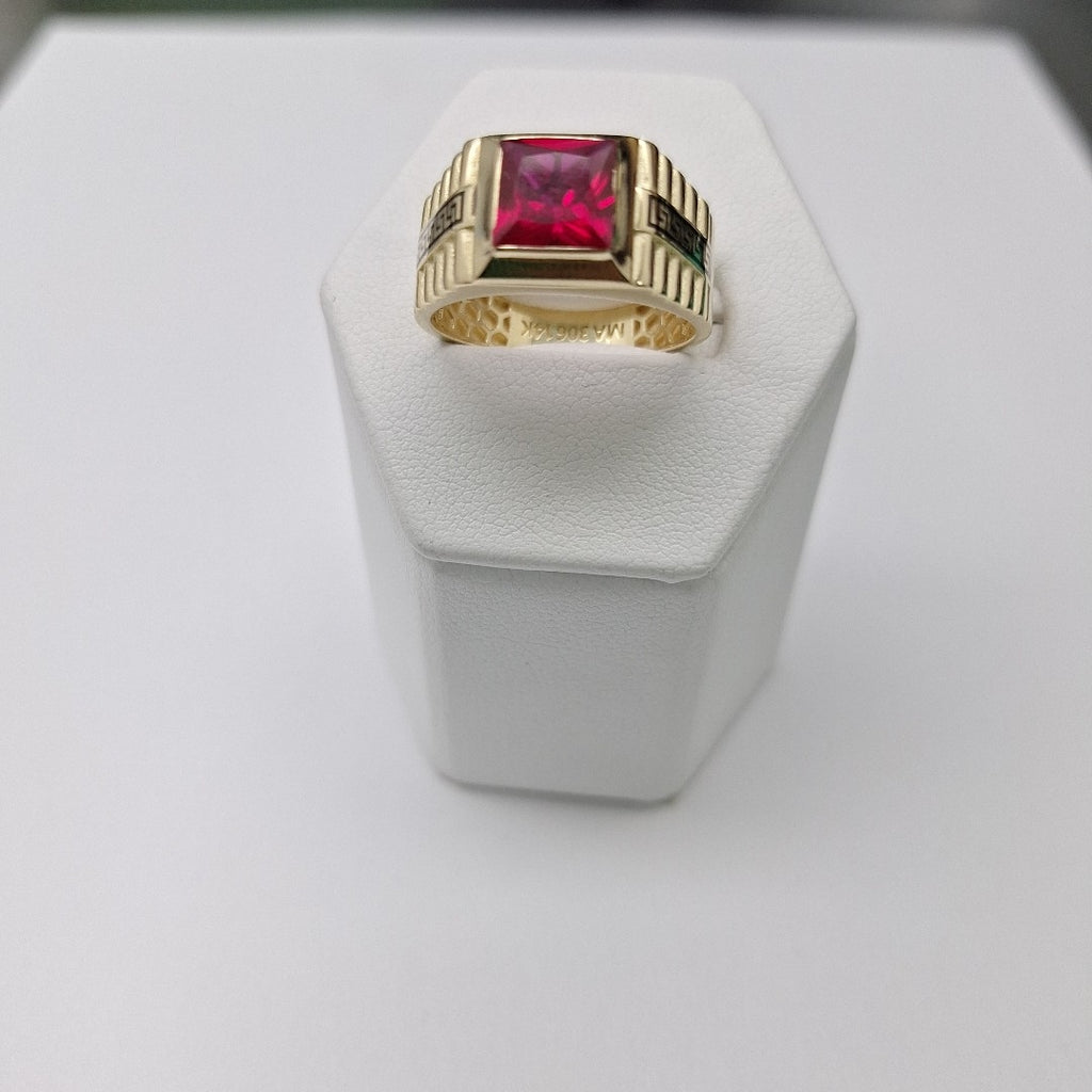 ANILLOS CABALLERO ORO 14K 5.6 (NUEVO)