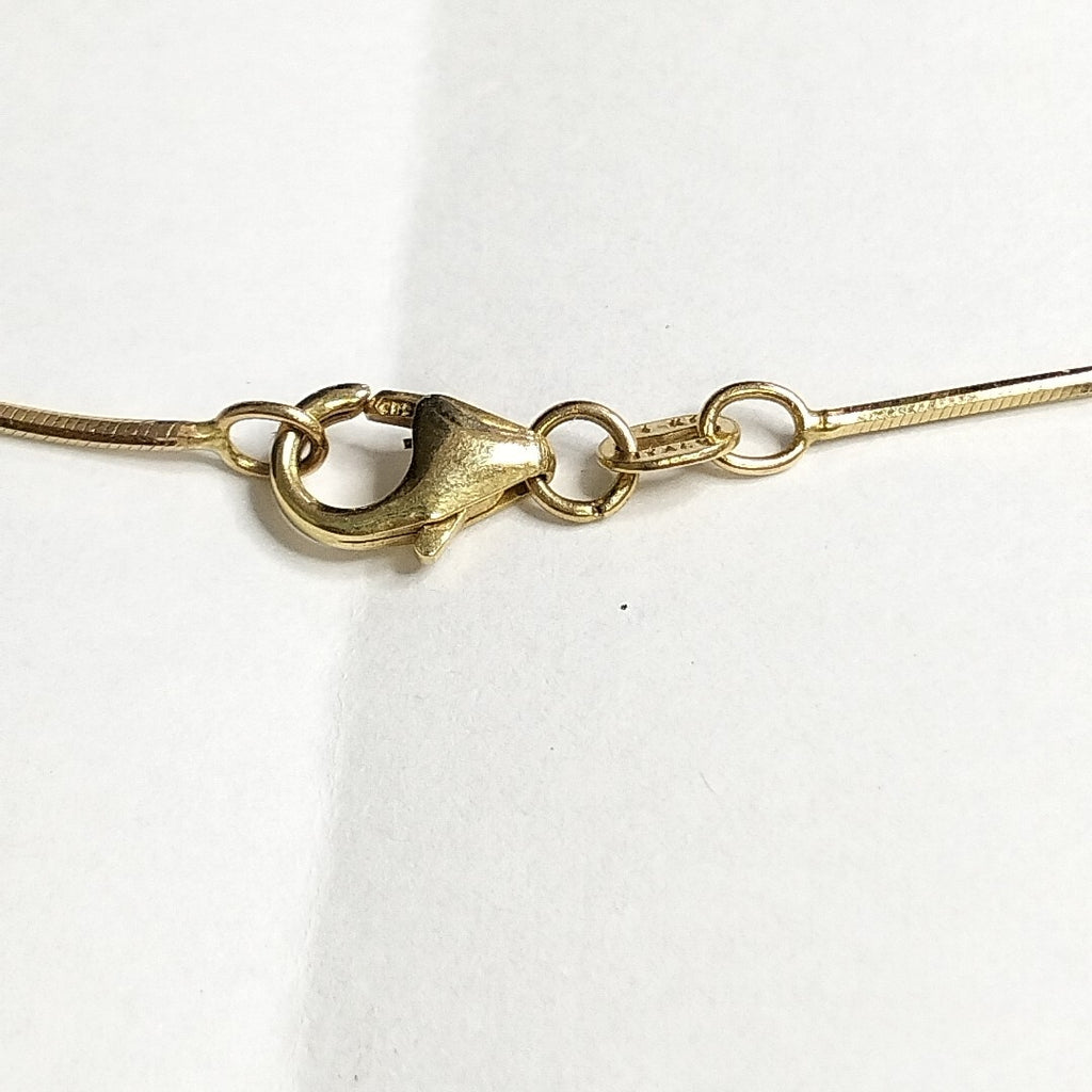 COLLAR ORO, ORO COMBINADO 14 K 3.5 GRMS (SEMINUEVO)
