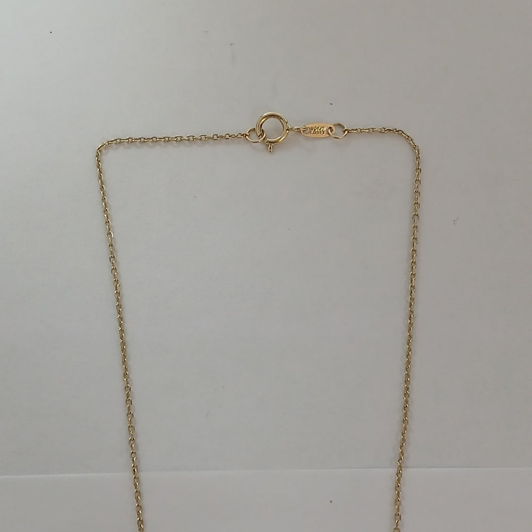 GARGANTILLA ORO 14 K 2.7 GRMS (SEMINUEVO)