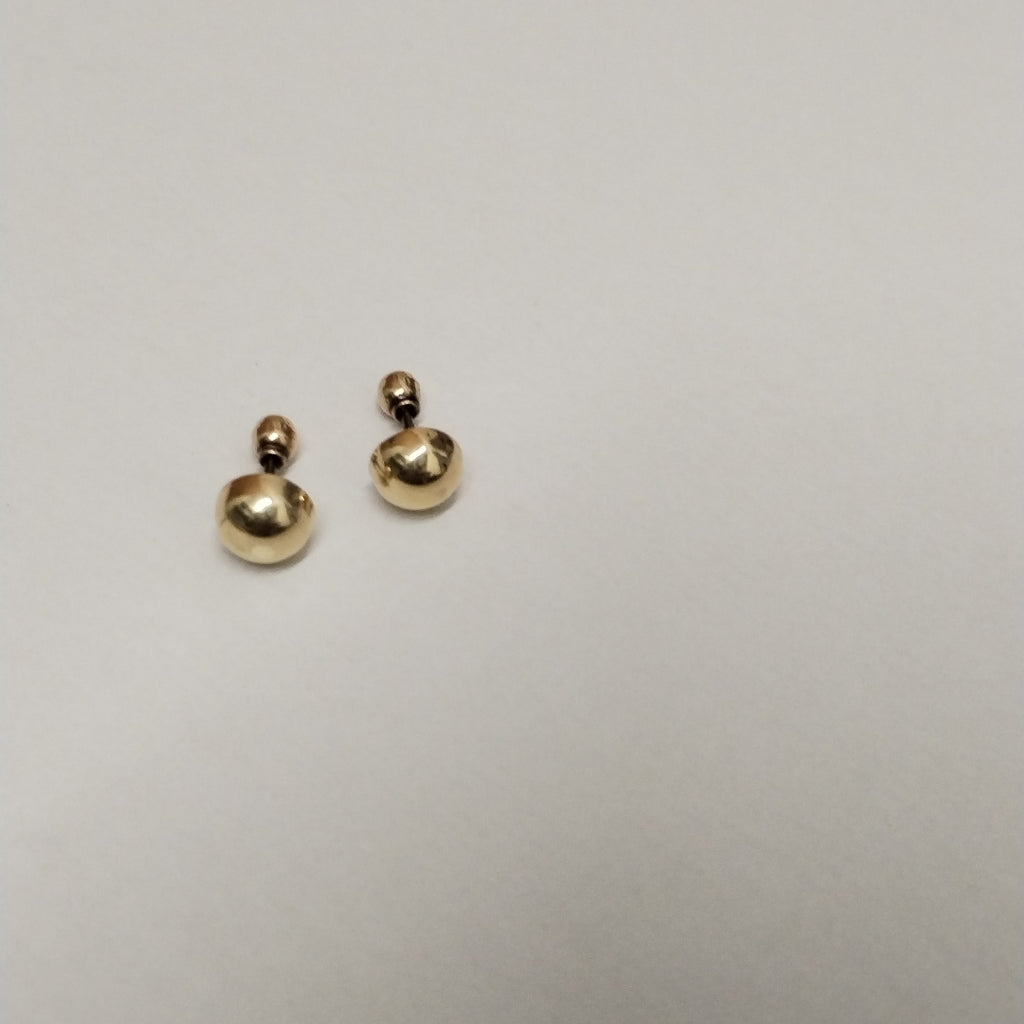 ARETES PAR ORO 14 K 0.5 GRMS (SEMINUEVO)