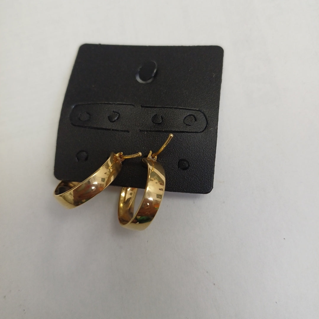 ARRACADAS PAR ORO 14 K 1.8 GRMS (SEMINUEVO)