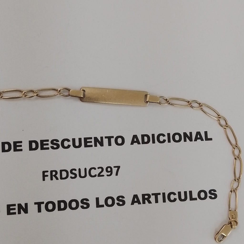 ESCLAVA ORO 10 K 2.8 GRMS (SEMINUEVO)