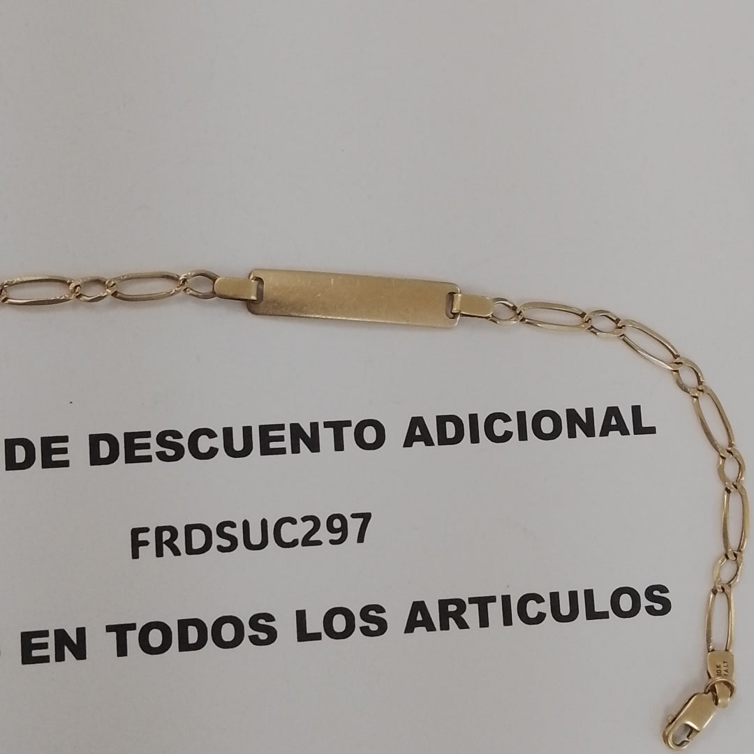 ESCLAVA ORO 10 K 2.8 GRMS (SEMINUEVO)