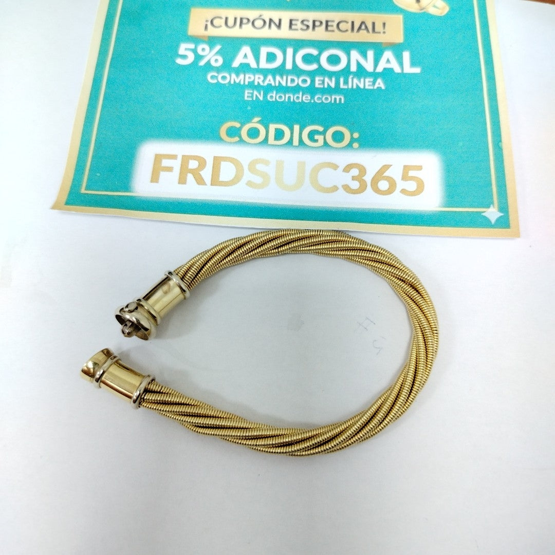 PULSERA ORO,ORO BLANCO 14 K 23,70 GRMS (SEMINUEVO)