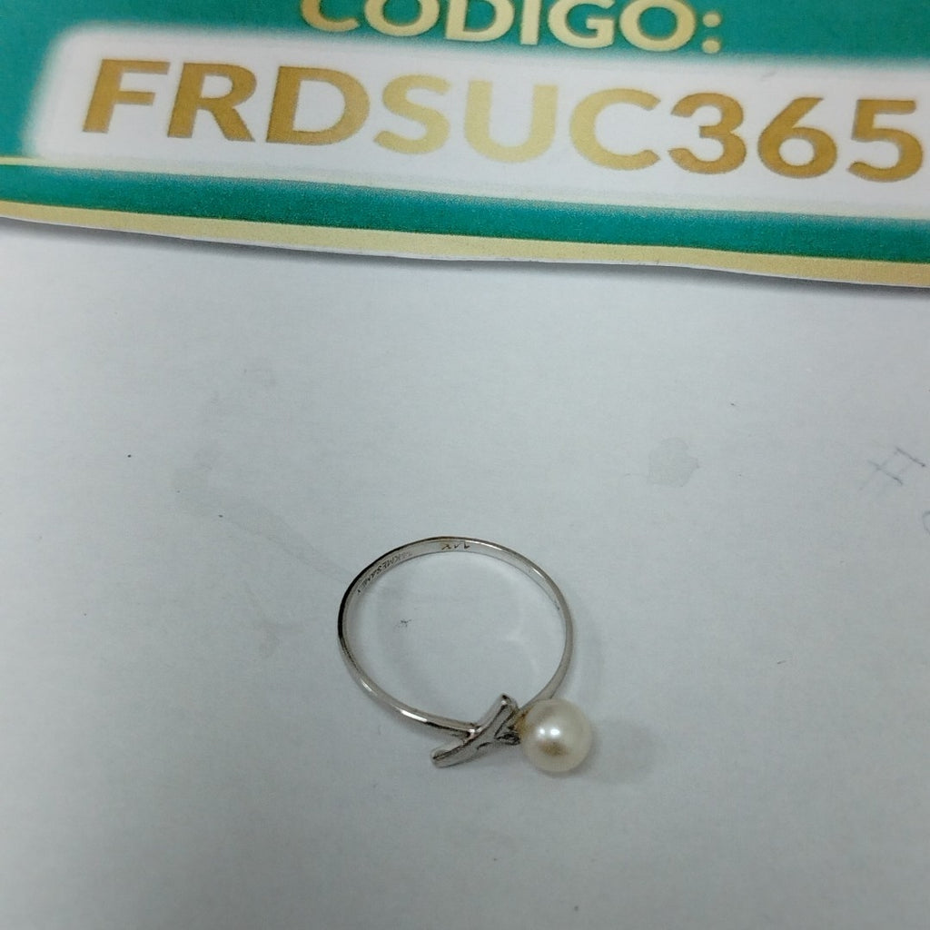 ANILLITO ORO,ORO BLANCO 14 K 1,20 GRMS (SEMINUEVO)