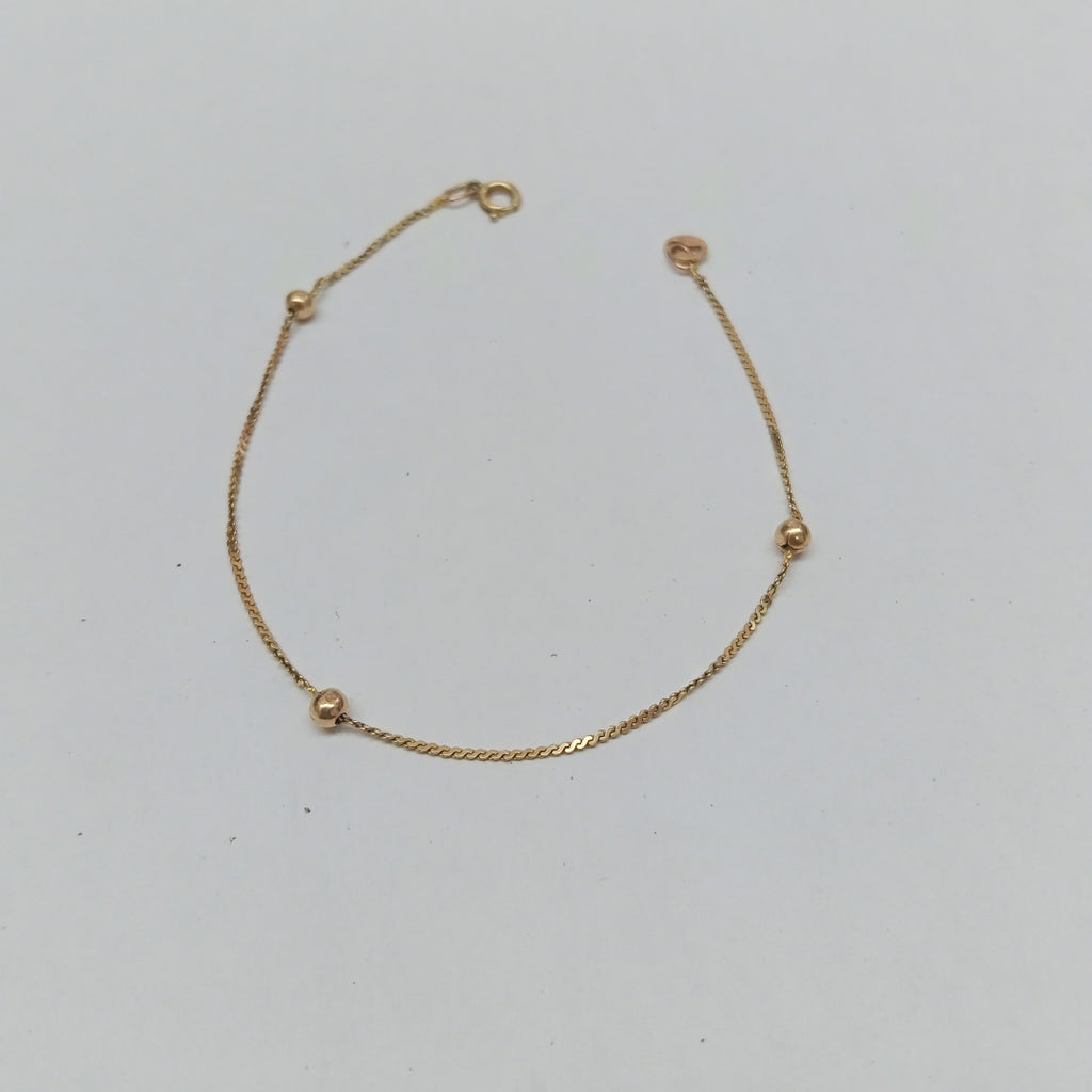 PULSERA ORO 14 K 1.2 GRMS (SEMINUEVO)