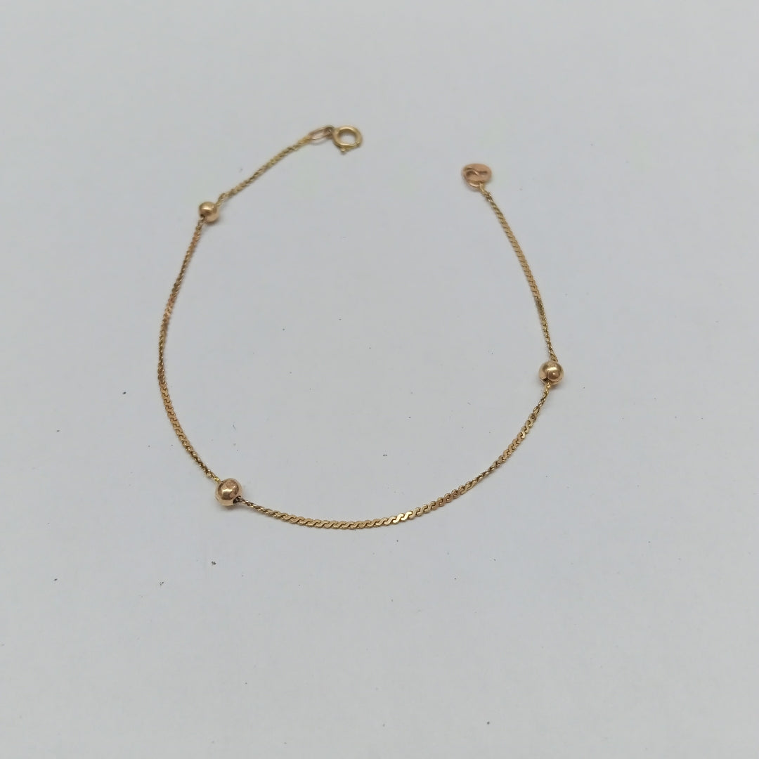 PULSERA ORO 14 K 1.2 GRMS (SEMINUEVO)