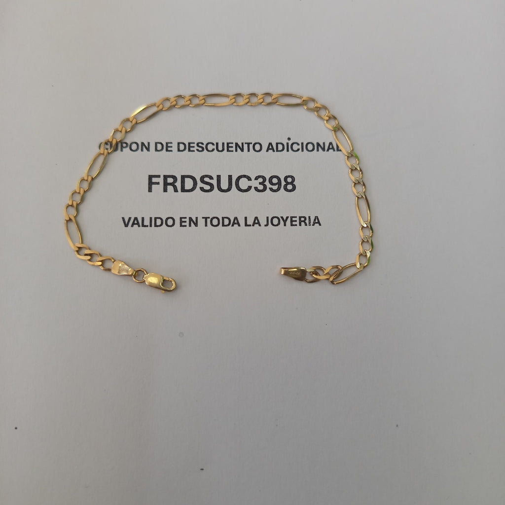 PULSERA ORO 14 K 2.7 GRMS (SEMINUEVO)