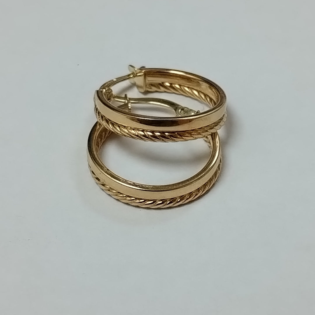 ARRACADAS ORO 14K 1.8 (NUEVO)