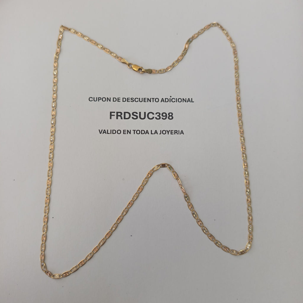 CADENA ORO 10 K 4.9 GRMS (SEMINUEVO)